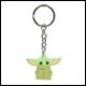 The Mandalorian - The Child Rubber Keychain